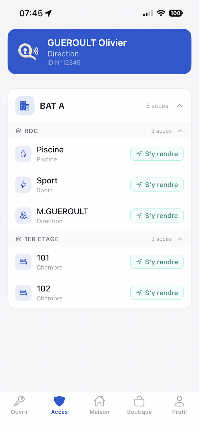 Accès employé QBDP